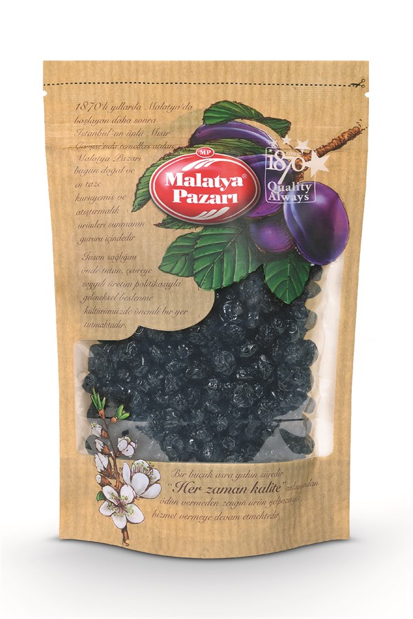 Malatya Pazarı Murat Palancı Çay Üzümü Blueberries Yaban Mersini Kilitli Paket 500 Gram